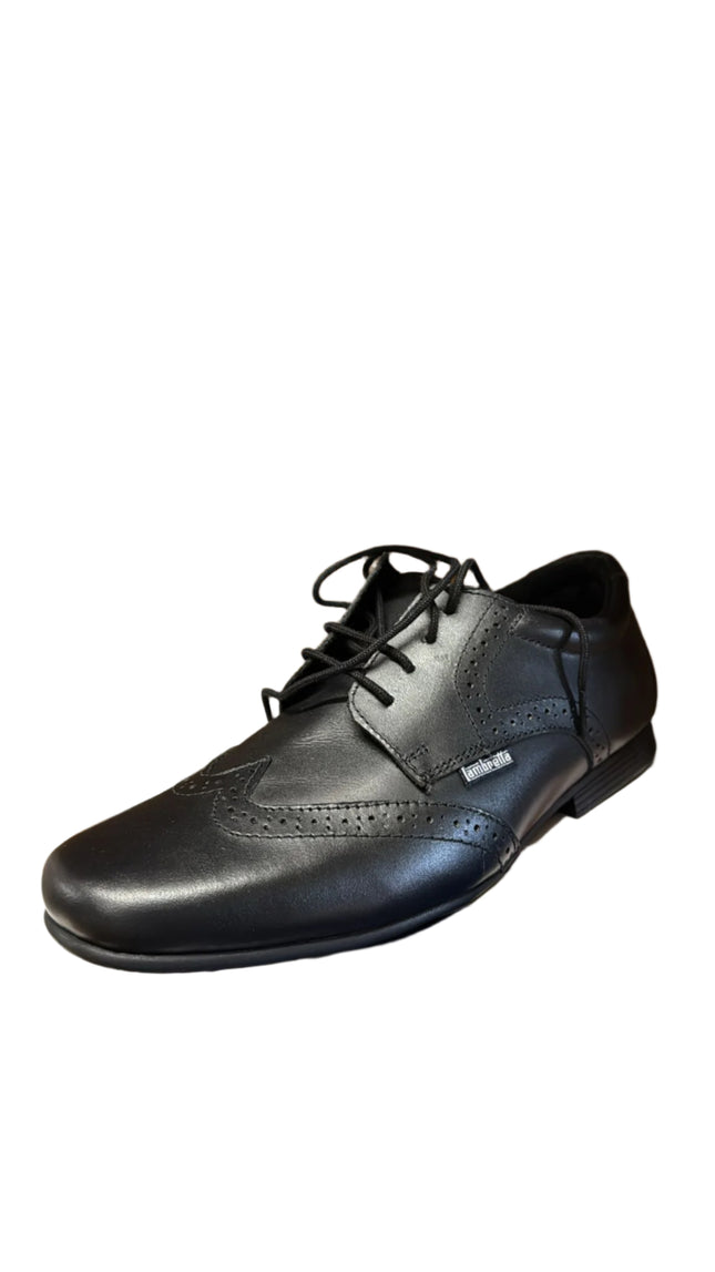 Lambretta Tomkin Brogue Shoes – Black