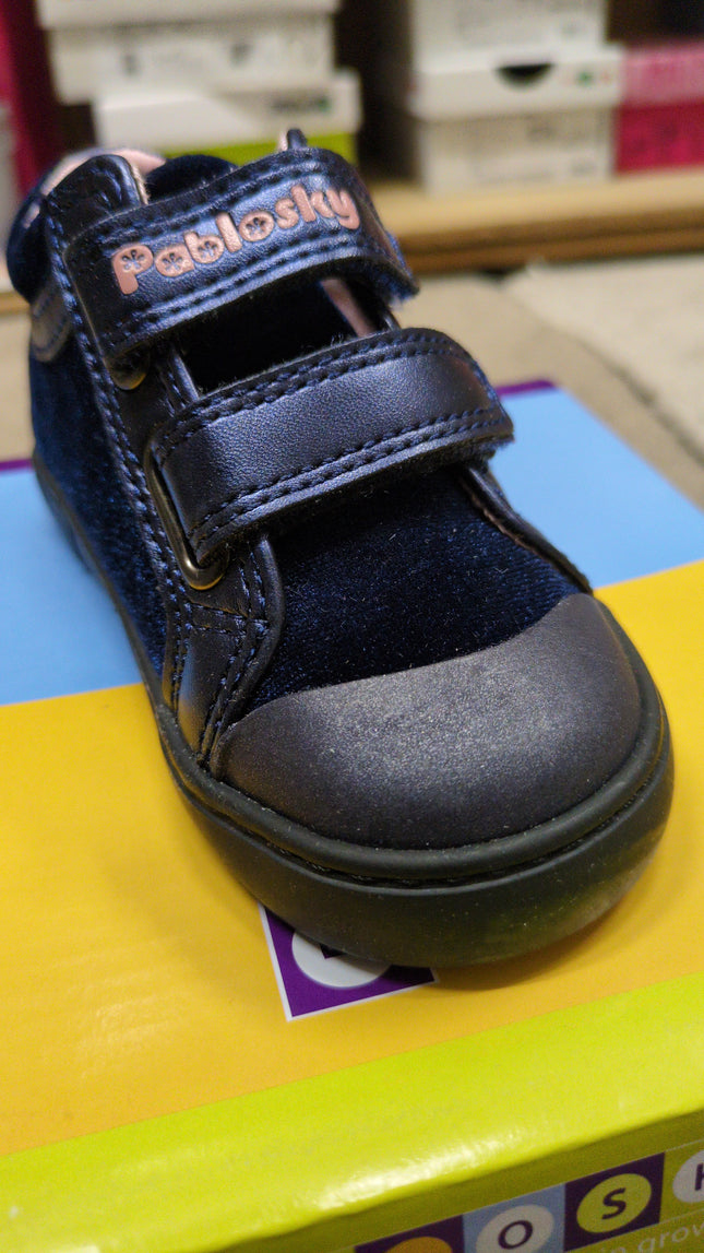 Pablosky PU Kids’ Shoes - Navy