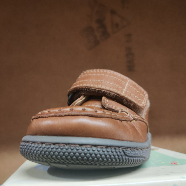 Start-Rite Caddy Boys’ Leather Shoes – Tan