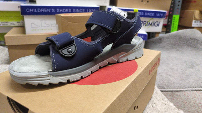 Ricosta Boys’ Leather Sandals - Navy