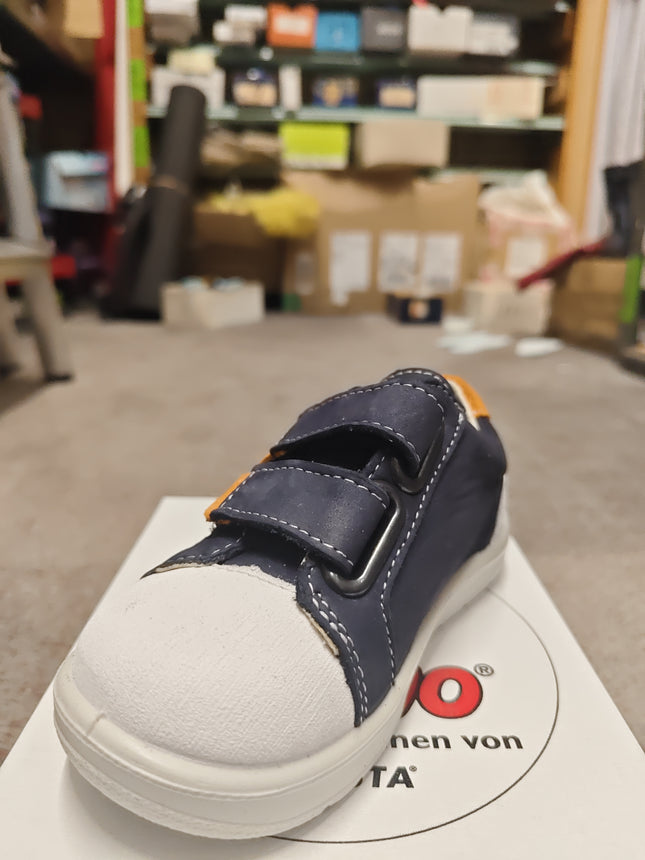 Ricosta Pepino Boys' Diano Leather Kids Shoes - Mittel Sea Orange