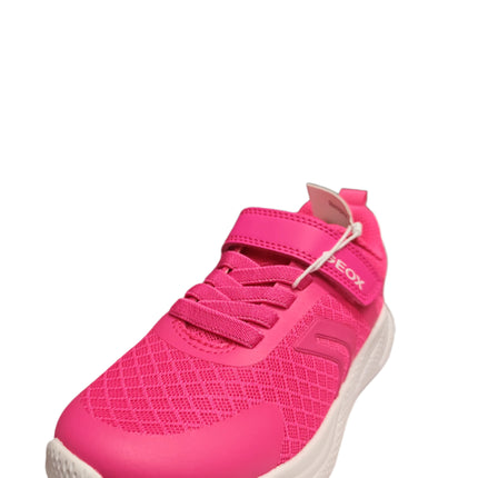 Geox Girls' Sprintype Kids Shoes - Fuchsia
