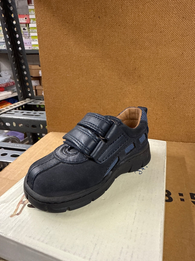 Start-Rite Noodle Boys’ First Walking Leather Shoes – Black