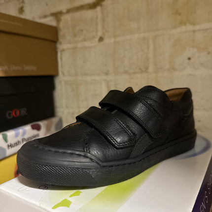 Primigi Boys' Nappa Bottal Leather Shoes – Black