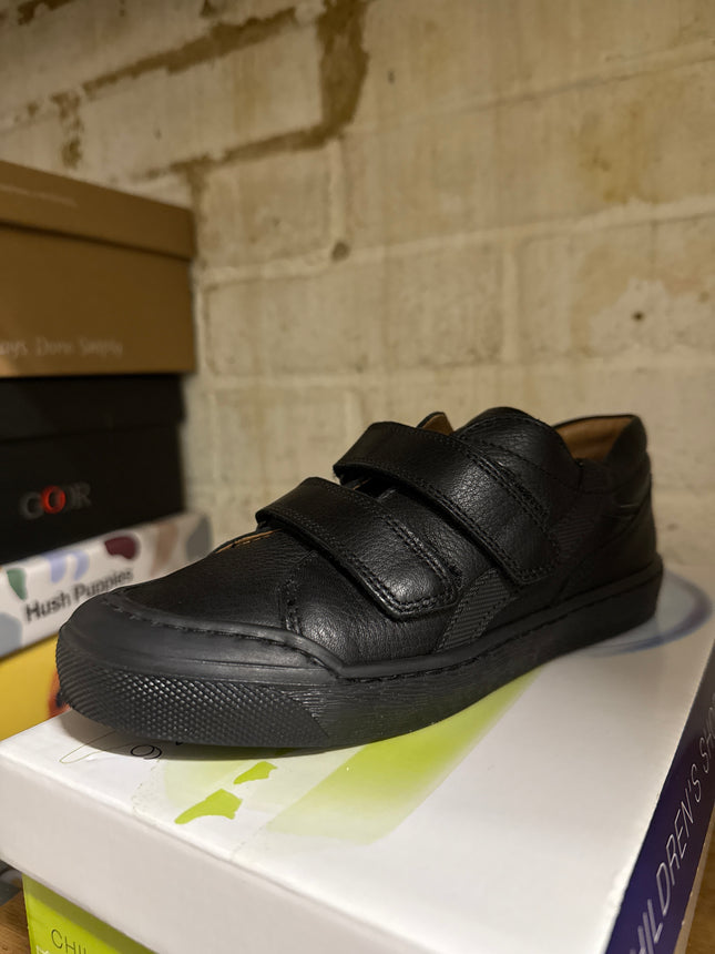 Primigi Boys' Nappa Bottal Leather Shoes – Black