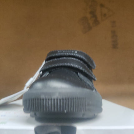 Geox J Arzach GBK SMO Leather Kids' Shoes - Black