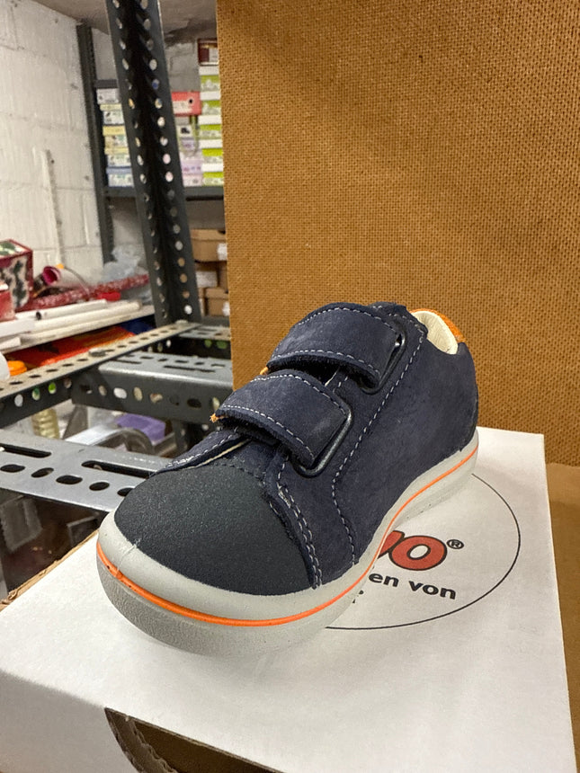 Ricosta Nippy Unisex Leather First Walking Shoes – Ocean Blue
