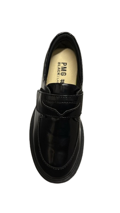 PMG SI Abrasivato Leather Shoes – Black