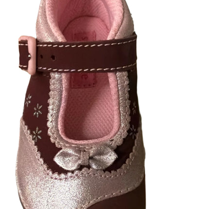 Start-Rite Girls' Madilyn Leather Kids Shoes - Burgundy