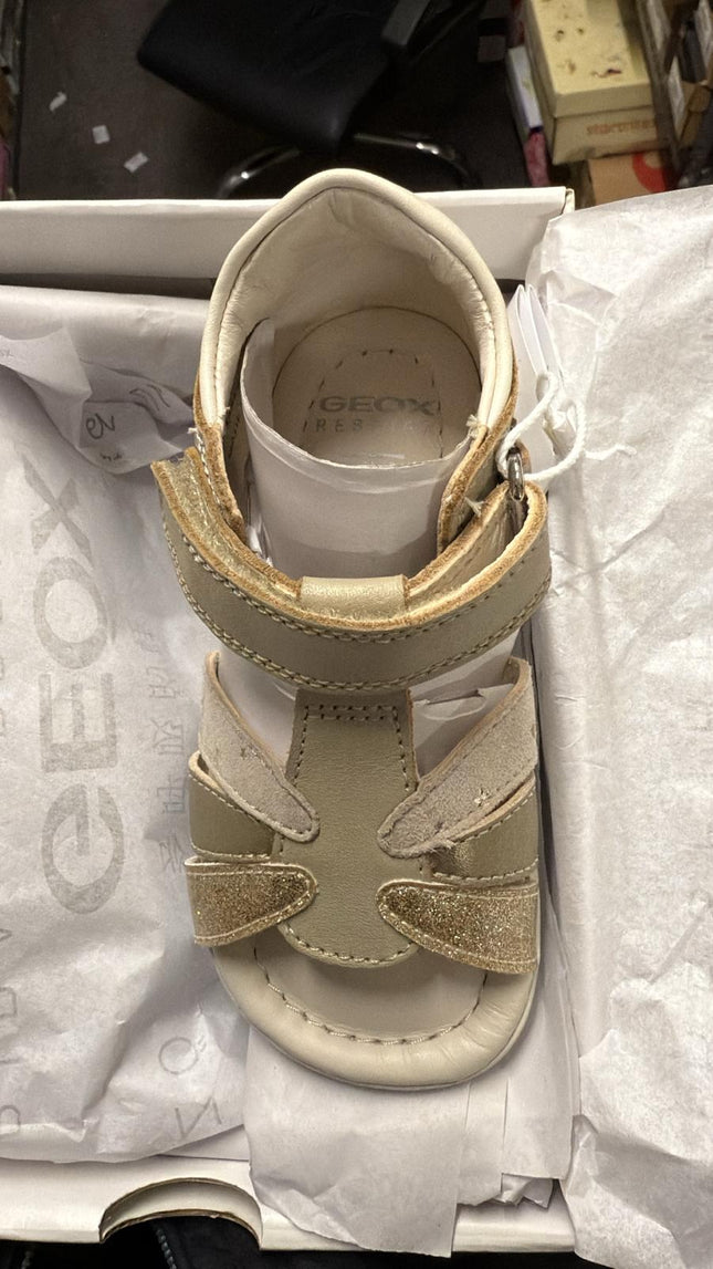 Geox Sandale B Sandal Alul Girl B451YC 085MA - Beige/Lt Gold
