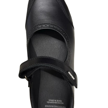 Pablosky Girls' Box Leather Shoes - Black