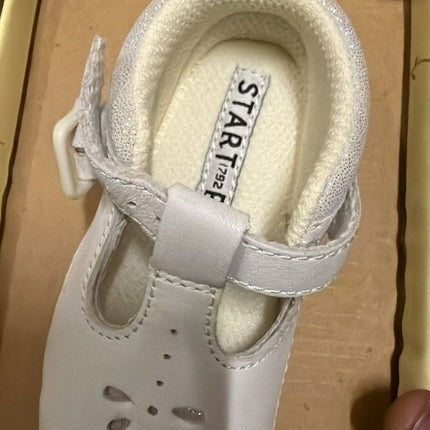 Start Rite Baby Bubble Kids Shoes - White Leather