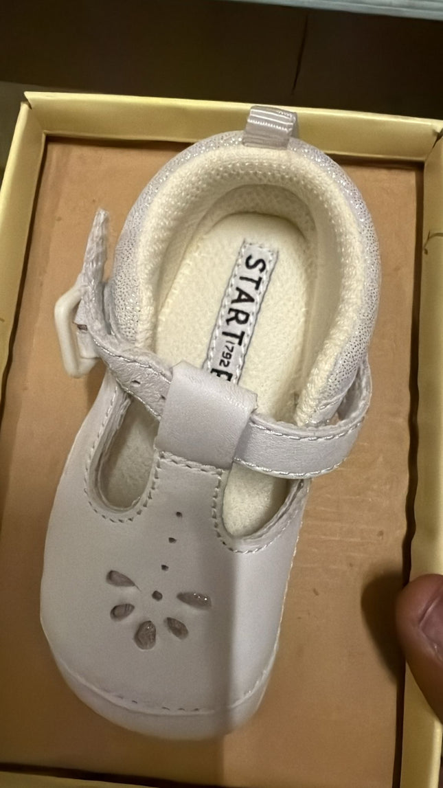 Start Rite Baby Bubble Kids Shoes - White Leather