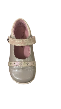 Start-Rite Girls' Tiffany Patent Leather Kids Shoes - Neutral