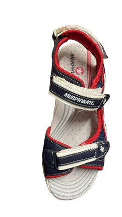 Murphy & Nye Sandals – Black/Red