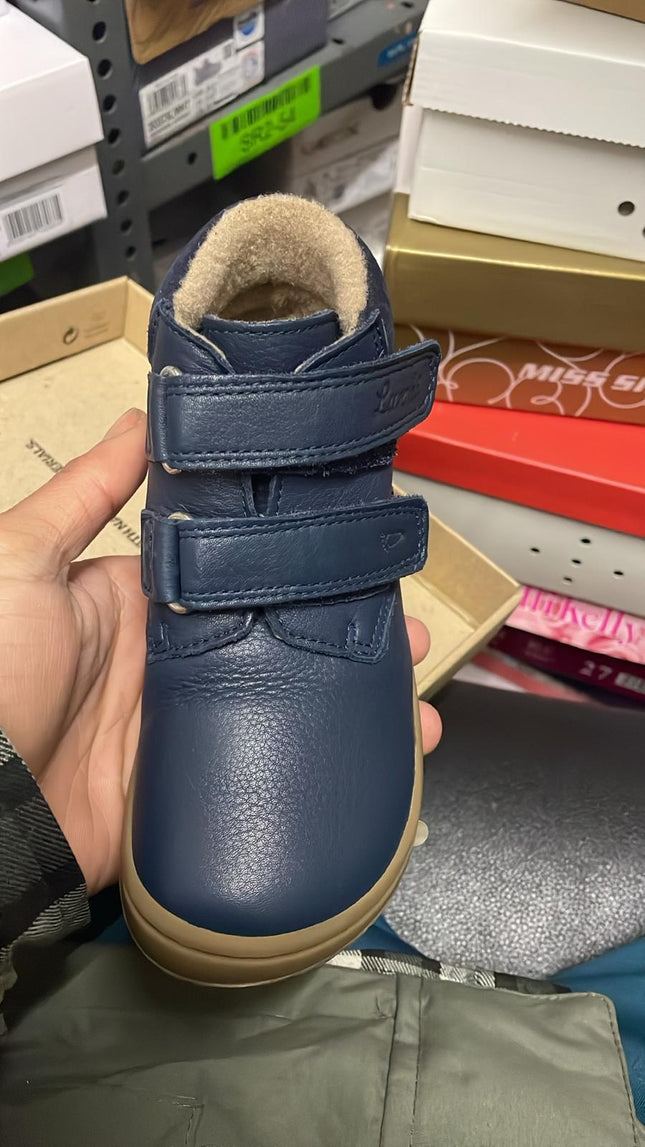 Lurchi Nino Barefoot Shoes – Blue