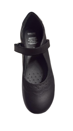 Geox J Shoes Smooth Leather – Black