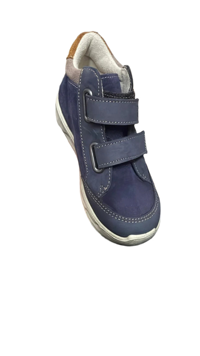 Ricosta Boys' Kimi Waterproof Leather Boots – Navy Blue