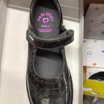 Pablosky Patent Leather Shoes – Black