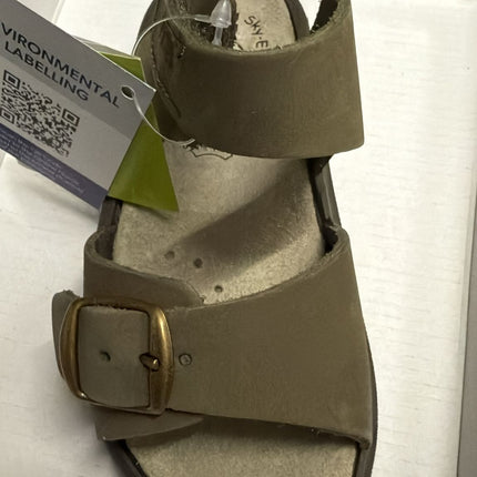 Primigi Nabuk Girls Leather Kids Sandal - Liscio/Militar