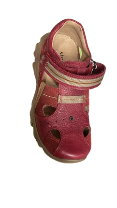 Start-Rite Kaleidoscope Leather Shoes – Red