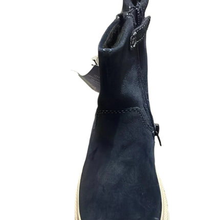 Lurchi Girls' Paulne-Tex Suede Atlantic - Atlantic