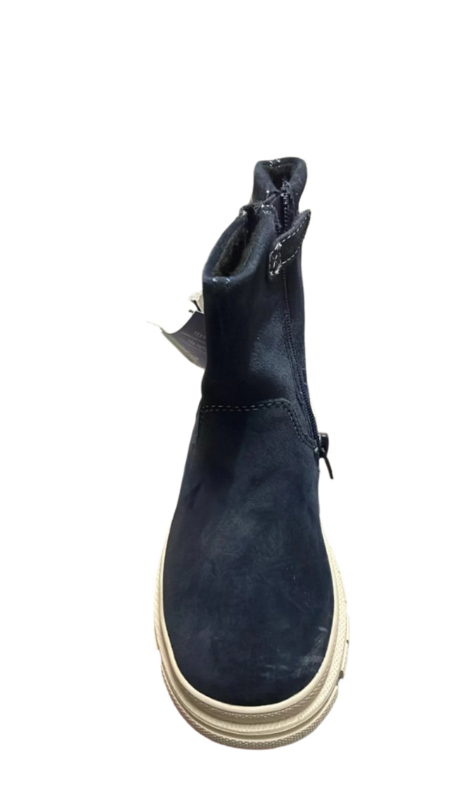 Lurchi Girls' Paulne-Tex Suede Atlantic - Atlantic