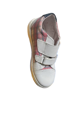 Melania Girls' Low-Top Velcro Shoes - White