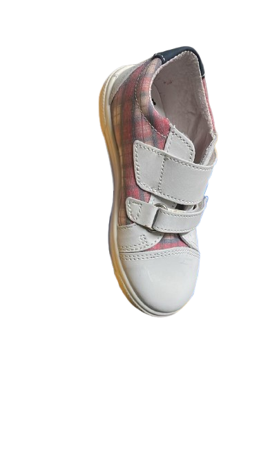 Melania Girls' Low-Top Velcro Shoes - White