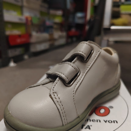 Ricosta Pepino Girls' Napoli Medium Fit Leather Shoes - White Silver