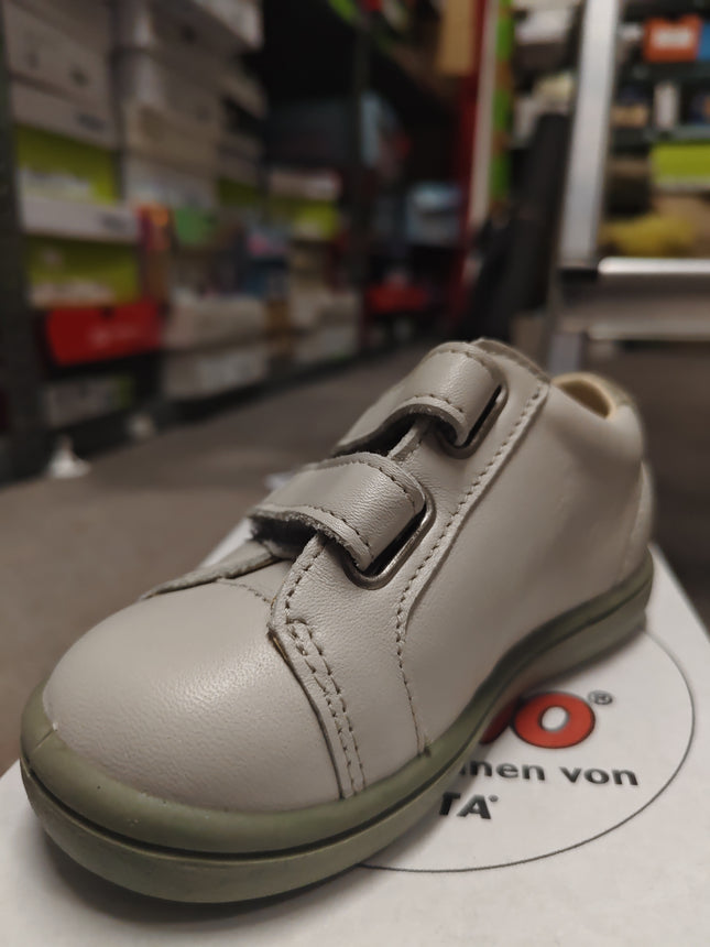 Ricosta Pepino Girls' Napoli Medium Fit Leather Shoes - White Silver