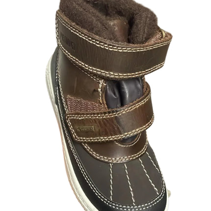 Primigi Kids Nubuck Leather Boots – Dark Brown