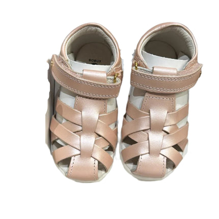 Bobux Step-Up Tropicana II Leather Sandals – Seashell Shimmer