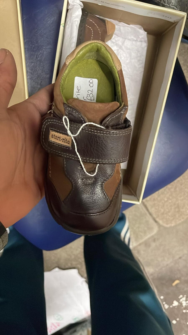 Start-Rite Creeper Leather Shoes – Brown