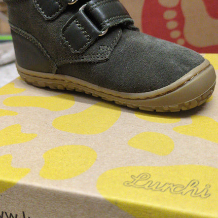 Lurchi Girls' Nino Barefoot Shoes - Olive