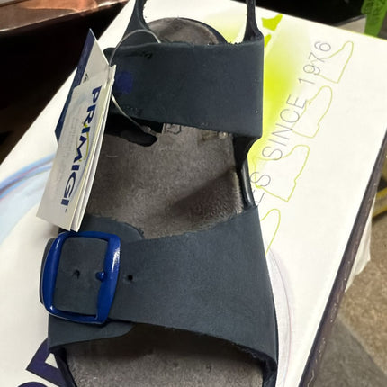 Primigi Nabuk Girls Leather Kids Sandal - Liscio/Blue