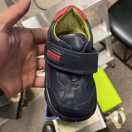 Start-Rite Creeper Leather Shoes – Navy