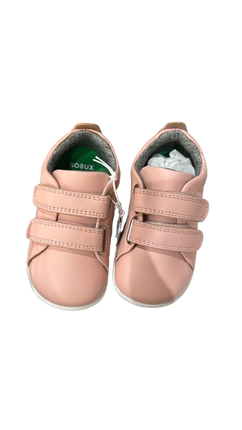 Bobux Step-Up Grass Court BQ Leather Shoes – Seashell