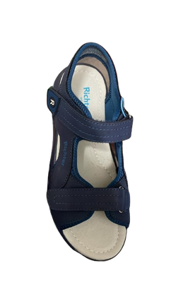 Richter Boys' Tecbuk/Neoprene Sandals – Atlantic Blue/Pacific Blue