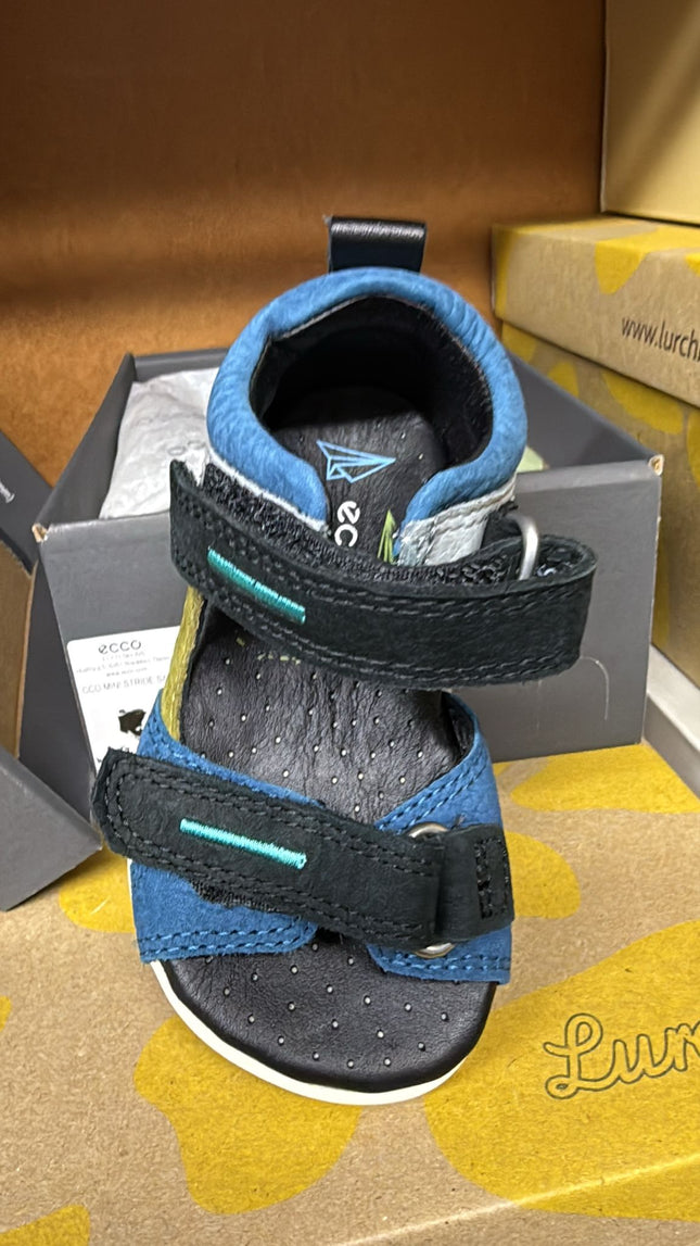 Ecco Multicolor Sea Port Kids Sandals - Multicolor