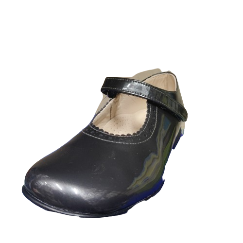 Beberlis Girls' Leather Shoes – Black