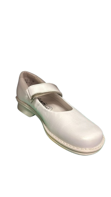 Lurchi karo Girl's Leather Shoes - White