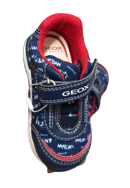 Geox Rishon Tenisky Kids Shoes - Navy