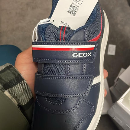 Geox Sneakers J Arzach J354AA Kids Shoe - Navy/Red
