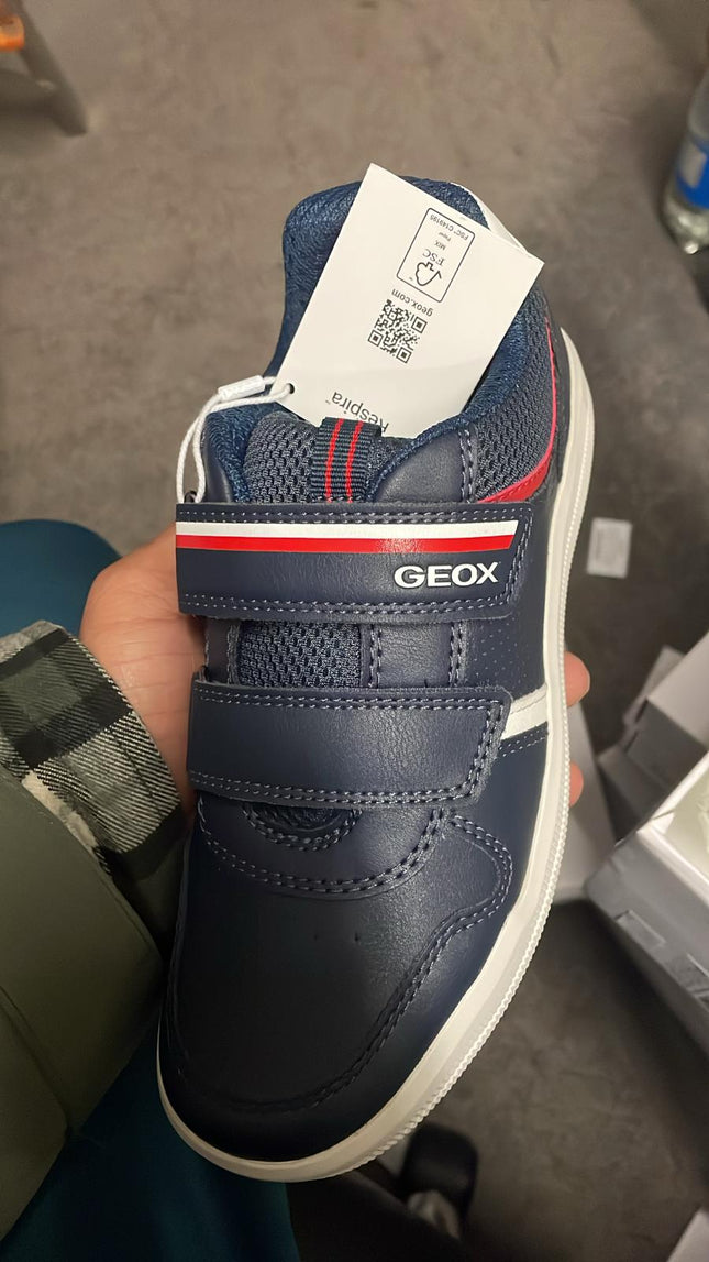 Geox Sneakers J Arzach J354AA Kids Shoe - Navy/Red