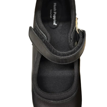 Hush Puppies Bianca SNR 2 Women's Leather Shoes – Black