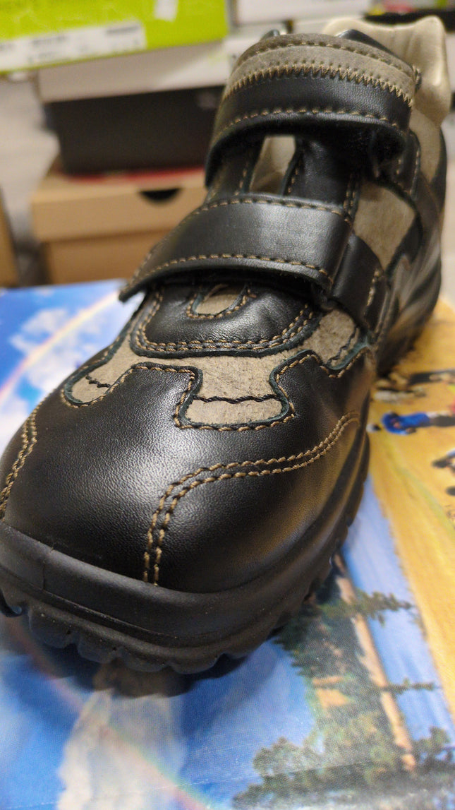 Primigi Kurga Vit Old Nappa Leather Shoes – Black