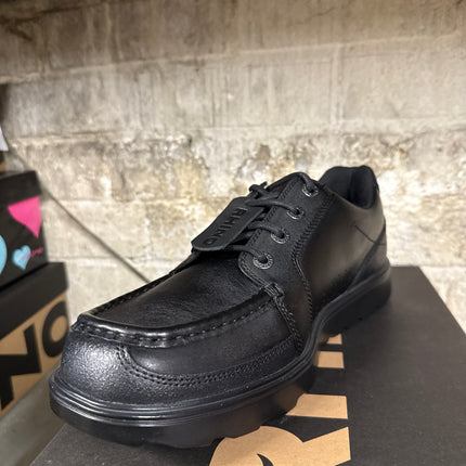 Rhino Cadet Leather Shoes - Black