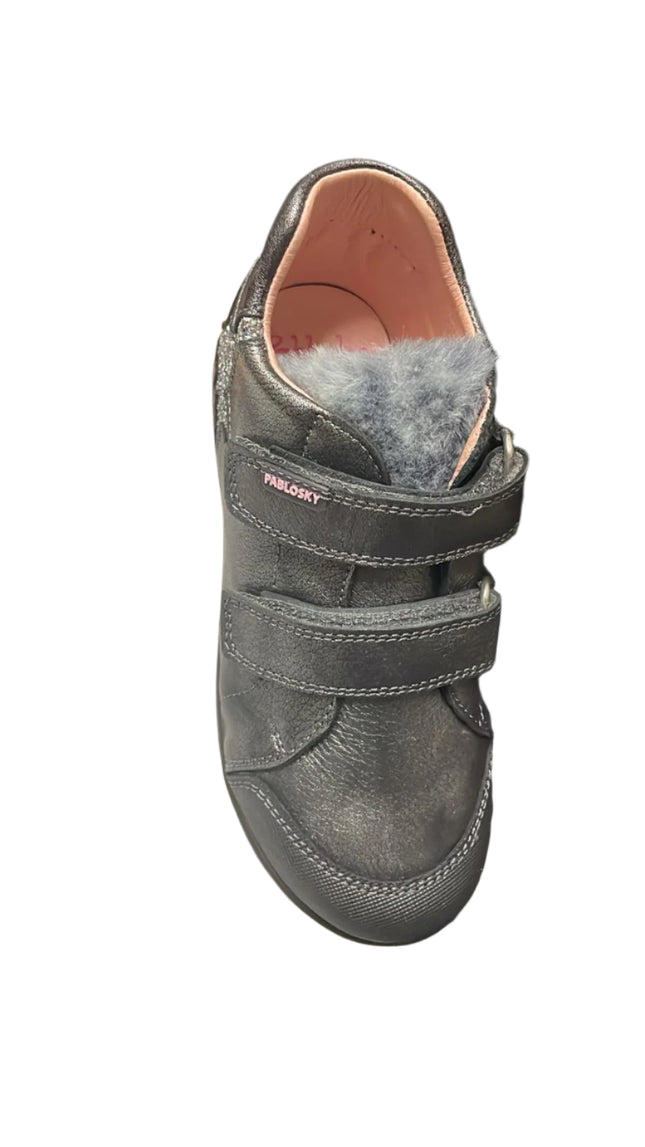 Pablosky Girls' Eagle Shoes - Silver