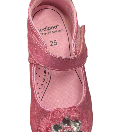 Pediped Delaney Low-Cut Leather Shoes – Light Pink